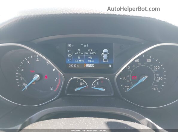 1FADP3F26GL315407 2016 FORD FOCUS Gold Vista de los asientos traseros
