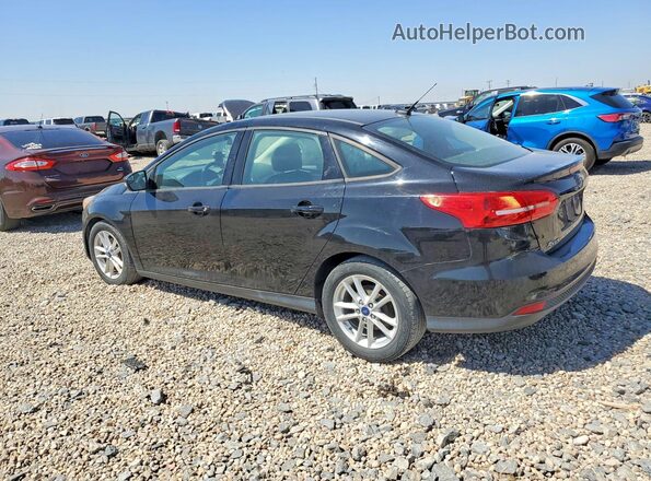 1FADP3F26GL322180 2016 FORD FOCUS Black Trasero izquierdo
