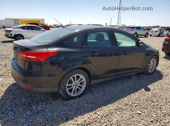 1FADP3F26GL322180 2016 FORD FOCUS Black Trasero derecho