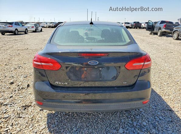 1FADP3F26GL322180 2016 FORD FOCUS Black Vista trasera