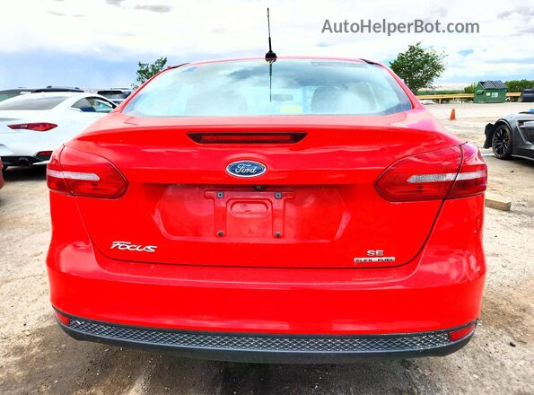 1FADP3F26GL383674 2016 FORD FOCUS Red Հետևի տեսք