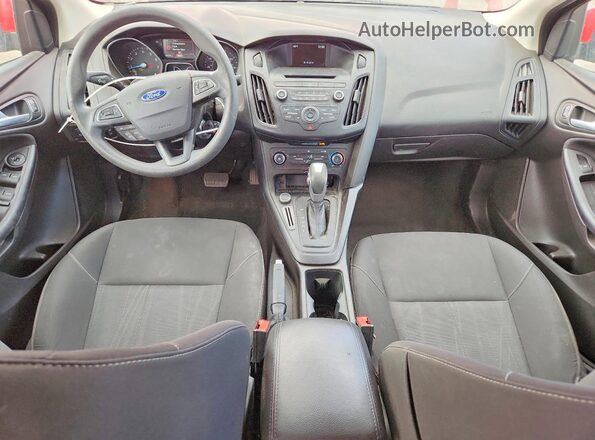 1FADP3F26GL383674 2016 FORD FOCUS Red Առջևի վահանակի տեսք