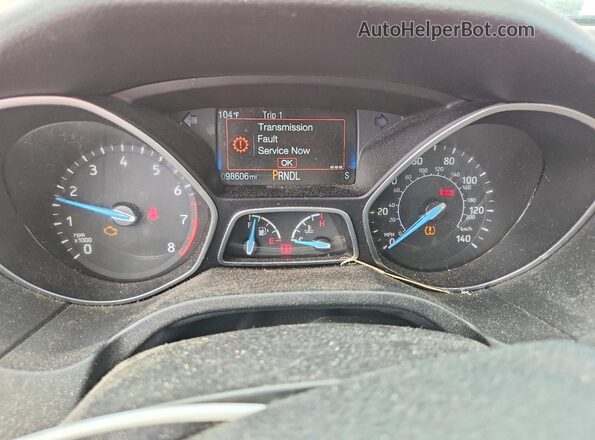 1FADP3F26GL383674 2016 FORD FOCUS Red Սարքավորումների վահանակի տեսք