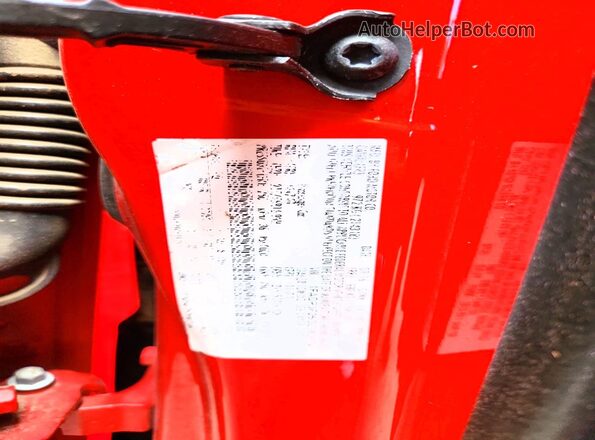 1FADP3F26GL383674 2016 FORD FOCUS Red Շարժիչի բաժամունքի տեսք