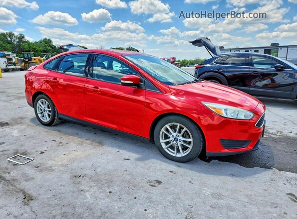 1FADP3F26HL241276 2017 FORD FOCUS Red 
