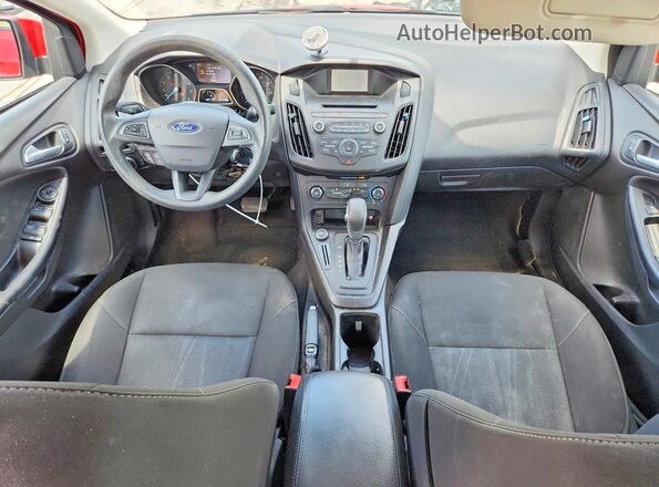 1FADP3F26HL241276 2017 FORD FOCUS Red 