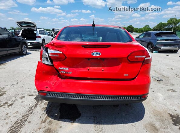 1FADP3F26HL241276 2017 FORD FOCUS Red 