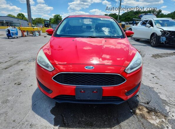 1FADP3F26HL241276 2017 FORD FOCUS Red 