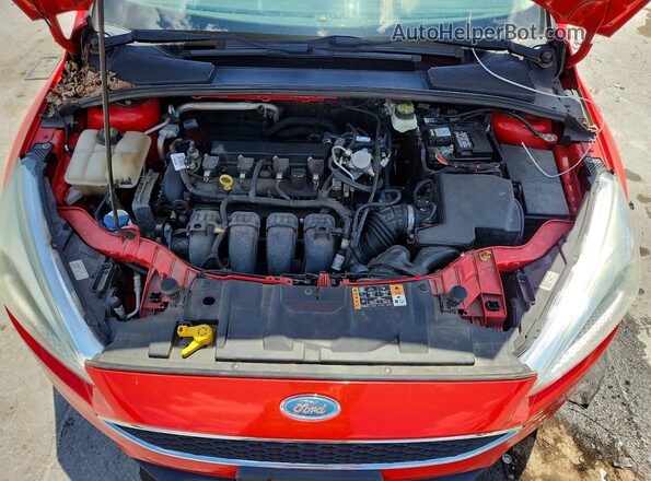 1FADP3F26HL241276 2017 FORD FOCUS Red 