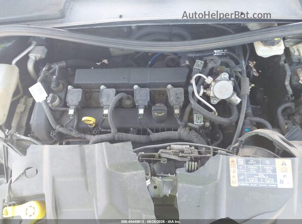 1FADP3F26HL262211 2017 FORD FOCUS Black Widok z tyłu