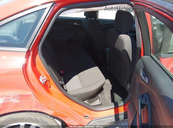 1FADP3F26HL276190 2017 FORD FOCUS Red VIN კოდის სტიკერის ხედი