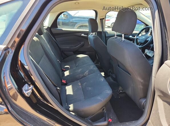 1FADP3F26HL339417 2017 FORD FOCUS Black Հետևի նստատեղերի տեսք