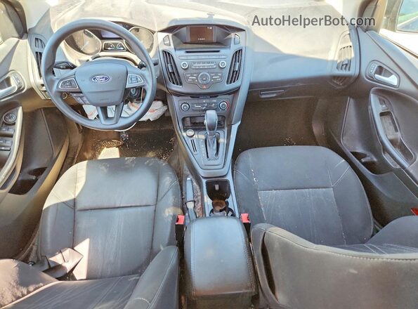 1FADP3F26HL339417 2017 FORD FOCUS Black Առջևի վահանակի տեսք