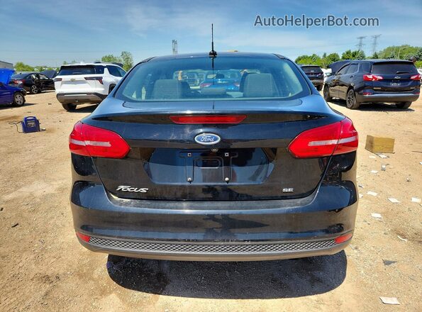 1FADP3F26HL339417 2017 FORD FOCUS Black Հետևի տեսք