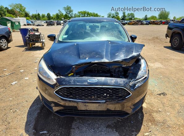 1FADP3F26HL339417 2017 FORD FOCUS Black Դիմացի տեսք