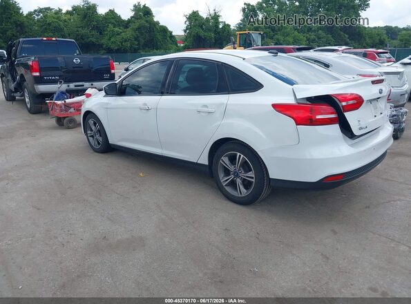 1FADP3F26JL226475 2018 FORD FOCUS Белый Задняя левая четверть