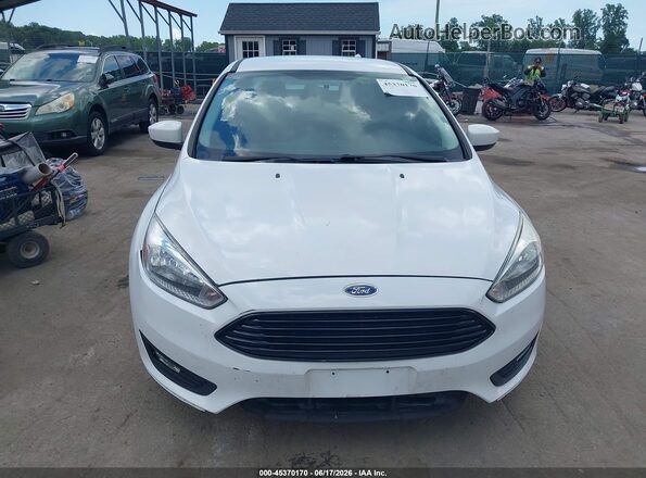 1FADP3F26JL226475 2018 FORD FOCUS Белый Вид щитка приборов