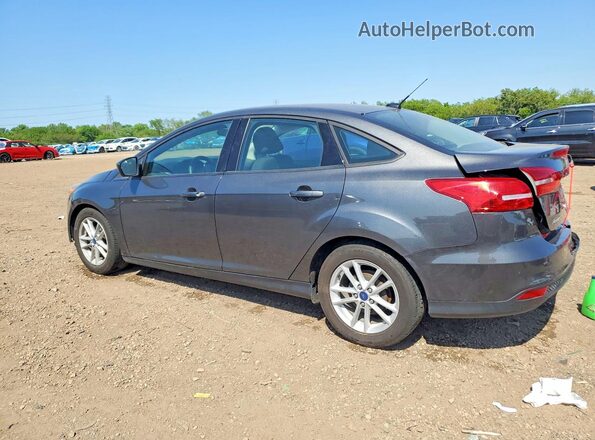 1FADP3F26JL227822 2018 FORD FOCUS Gray Задня ліва чверть