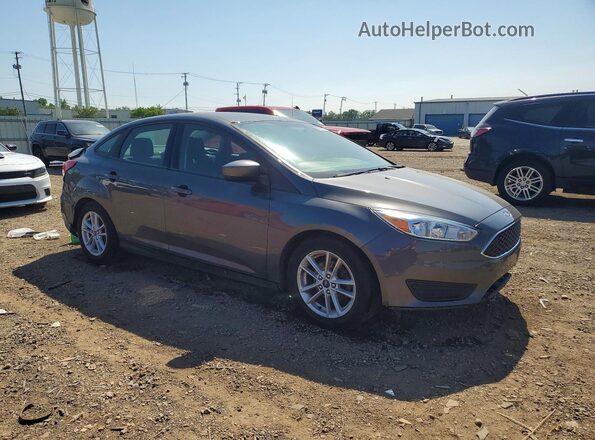 1FADP3F26JL227822 2018 FORD FOCUS Gray Передня права чверть