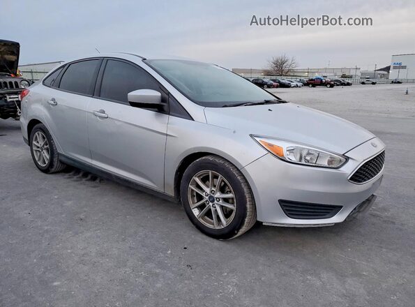 1FADP3F26JL286885 2018 FORD FOCUS Silver 