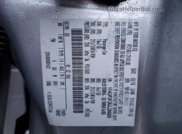 1FADP3F26JL286885 2018 FORD FOCUS Silver 