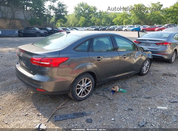 1FADP3F26JL315639 2018 FORD FOCUS Gray უკანა მარჯვენა