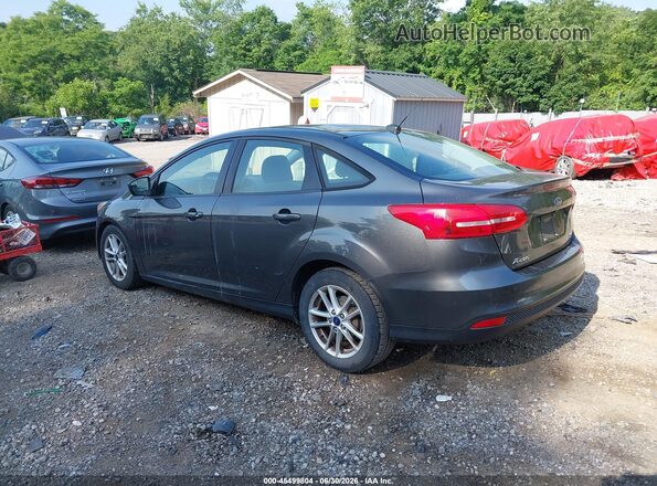 1FADP3F26JL315639 2018 FORD FOCUS Gray უკანა მარცხენა