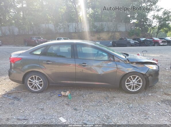 1FADP3F26JL315639 2018 FORD FOCUS Gray უკანა სალონის ხედი