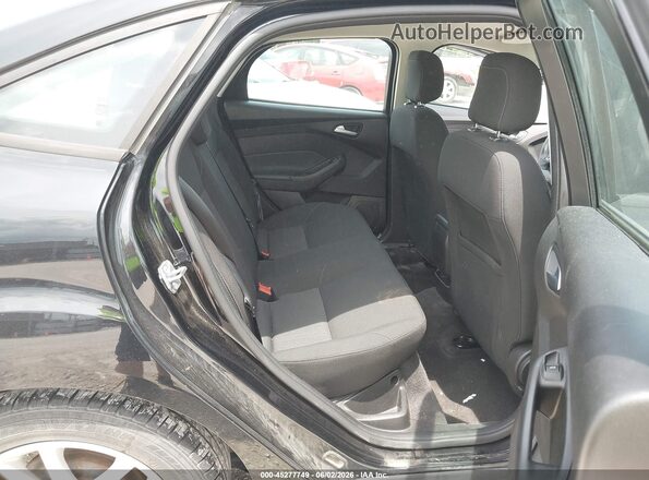 1FADP3F26JL327502 2018 FORD FOCUS Black Widok naklejki z numerem VIN