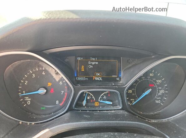 1FADP3F27GL216918 2016 FORD FOCUS Silver Սարքավորումների վահանակի տեսք