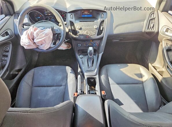 1FADP3F27GL216918 2016 FORD FOCUS Silver Առջևի վահանակի տեսք