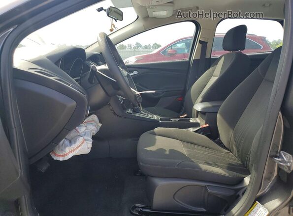 1FADP3F27GL265908 2016 FORD FOCUS Gray Вид салону спереду