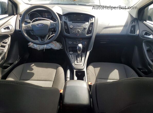 1FADP3F27GL265908 2016 FORD FOCUS Gray Вид панелі приладів