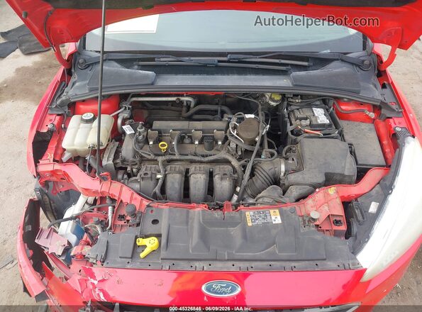 1FADP3F27GL268307 2016 FORD FOCUS Red Հետևի տեսք