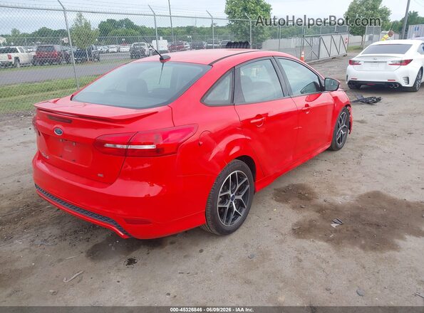 1FADP3F27GL268307 2016 FORD FOCUS Red Հետևի աջ