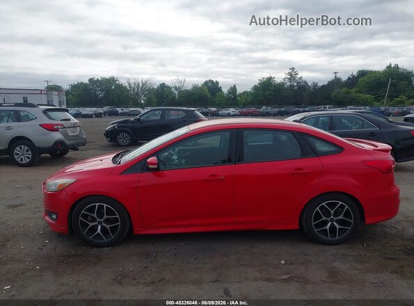 1FADP3F27GL268307 2016 FORD FOCUS Red Սալոնի 360 աստիճան տեսք