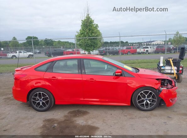 1FADP3F27GL268307 2016 FORD FOCUS Red Սալոնի հետևի տեսք