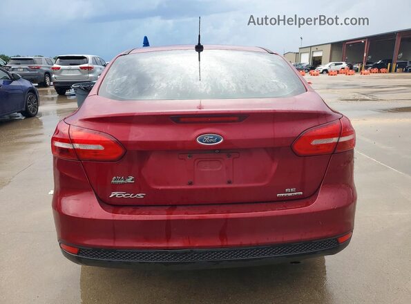 1FADP3F27GL361389 2016 FORD FOCUS Red Հետևի տեսք