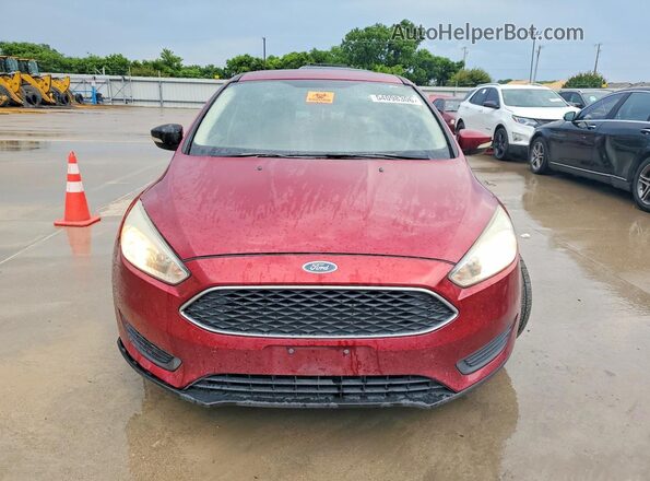 1FADP3F27GL361389 2016 FORD FOCUS Red Դիմացի տեսք