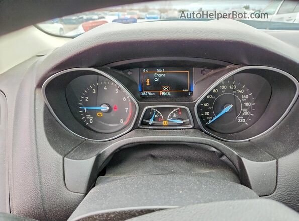 1FADP3F27GL370285 2016 FORD FOCUS Черный Вид щитка приборов