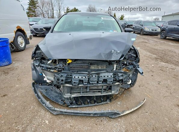 1FADP3F27GL370285 2016 FORD FOCUS Черный Вид спереди