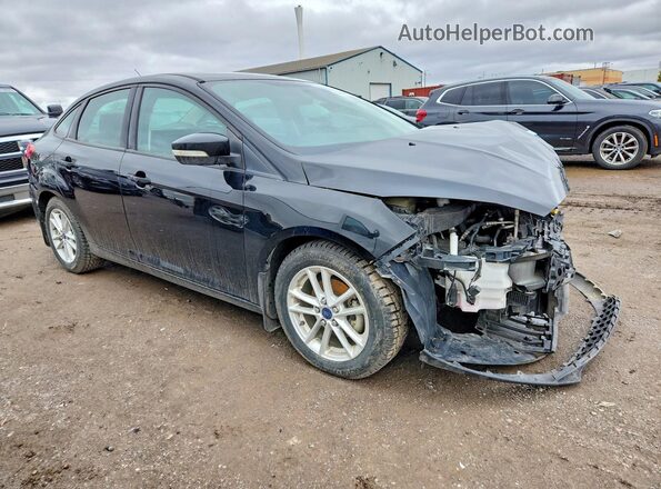 1FADP3F27GL370285 2016 FORD FOCUS Черный Передняя правая четверть