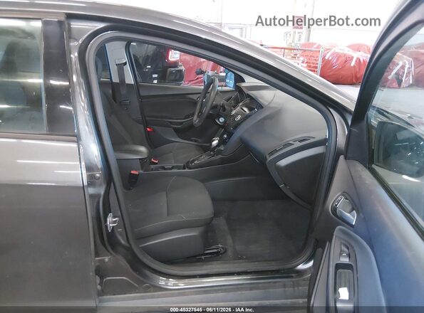 1FADP3F27GL406315 2016 FORD FOCUS Gray წინა სალონის ხედი