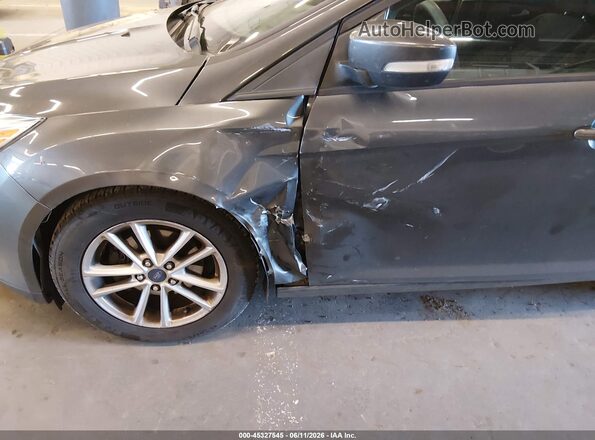 1FADP3F27GL406315 2016 FORD FOCUS Gray წინა ხედი