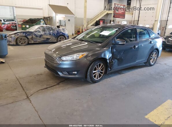 1FADP3F27GL406315 2016 FORD FOCUS Gray წინა მარცხენა ხედი სამი მეოთხედიდან