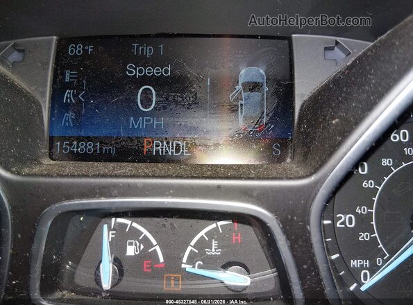 1FADP3F27GL406315 2016 FORD FOCUS Gray 