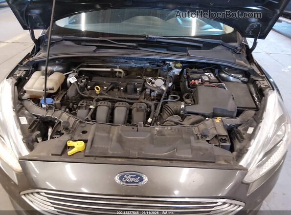 1FADP3F27GL406315 2016 FORD FOCUS Gray უკანა ხედი