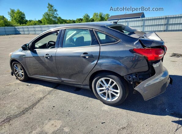 1FADP3F27HL227032 2017 FORD FOCUS Charcoal Rear left