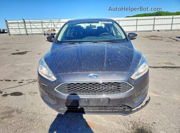 1FADP3F27HL227032 2017 FORD FOCUS Charcoal Front view