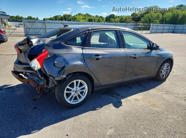 1FADP3F27HL227032 2017 FORD FOCUS Charcoal Rear right